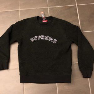 Supreme x Polartec Deep Pile Crewneck